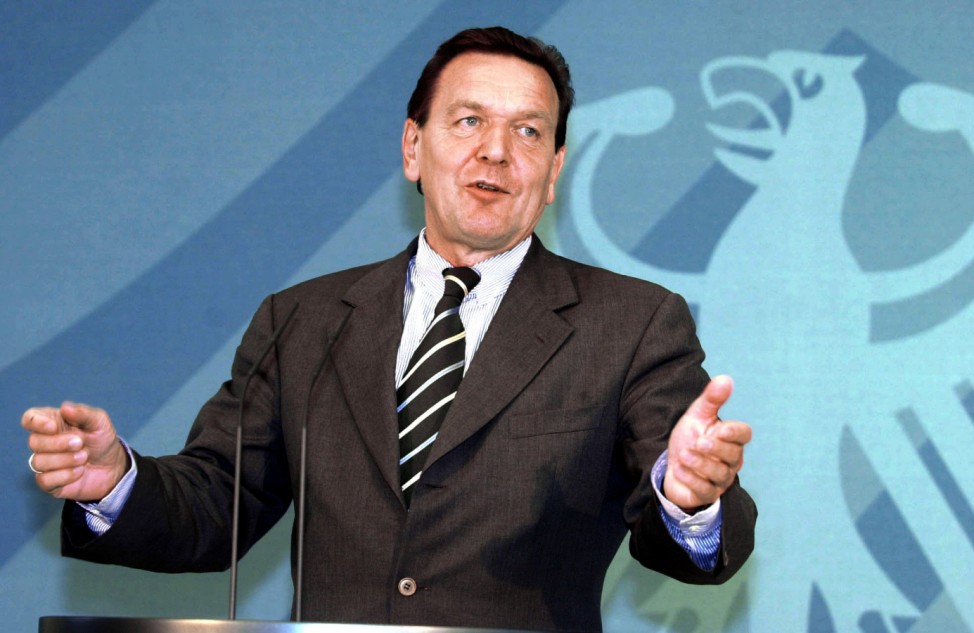 Kanzler Schröder in Berlin