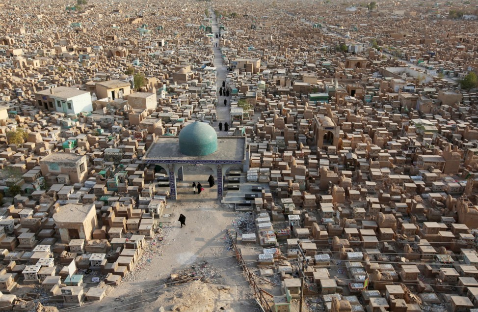 The Wider Image: Iraq's 'Peace Valley' - the world's largest cemetery