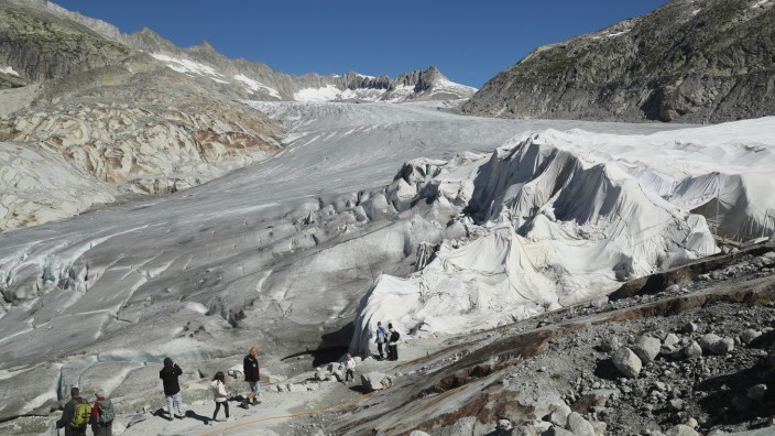 Europe's Melting Glaciers: Rhone