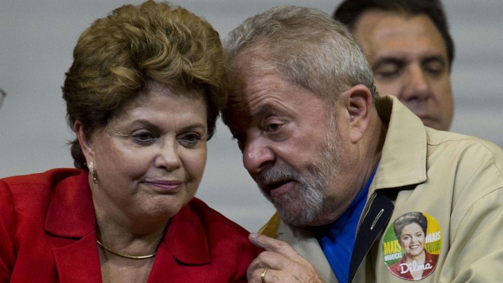 Brasilien: Rousseff und Lula Da Silva: Sie sollte sein Lebenswerk fortführen.