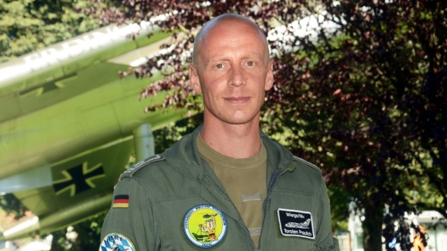 Soldaten in Erding: Hauptfeldwebel Torsten Praulich.