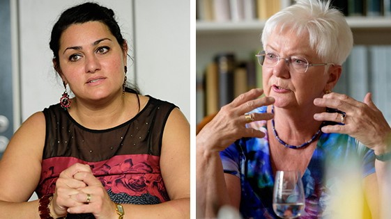 Zwiegespräch über kulturelle Identität: Die Islamwissenschaftlerin Lamya Kaddor (links) und die CSU-Politikerin Gerda Hasselfeldt.