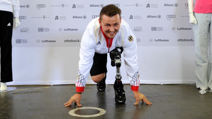 German Paralympic Team Kit Handover; Popow