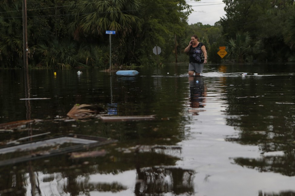 Hurricane Hermine Mkaes Landfall in Florida