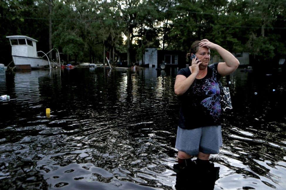 Hurricane Hermine Mkaes Landfall in Florida