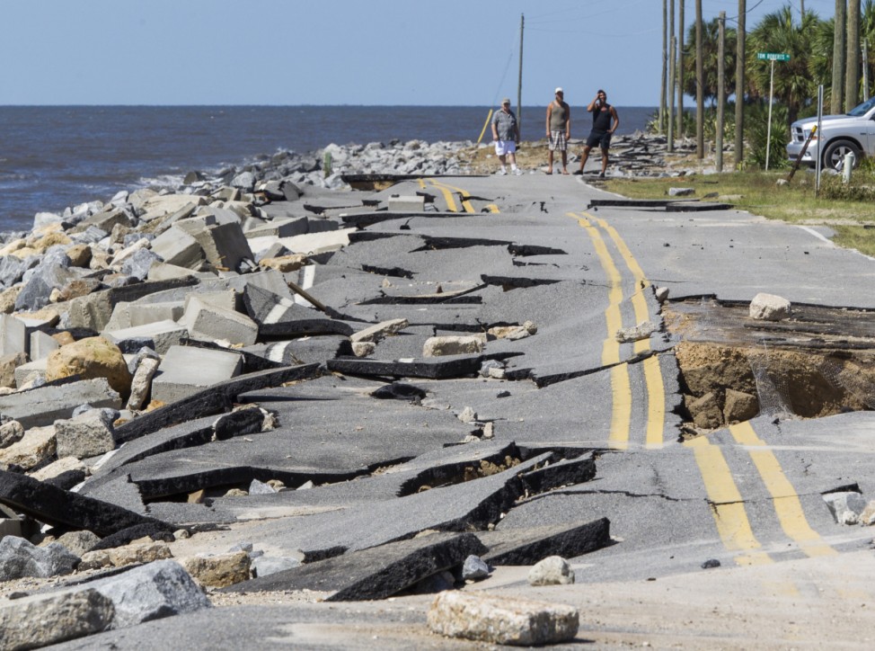 Hurricane Hermine Makes Landfall In Florida