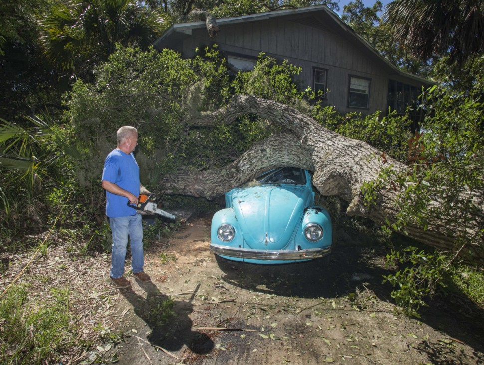 Hurricane Hermine Makes Landfall In Florida