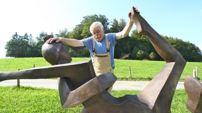 Nachruf: 30 Jahre lang träumte Hans Kastler von einem Skulpturenpark in Happerg. 2009 hat er seinen Traum verwirklicht. Jetzt ist der Künstler gestorben.