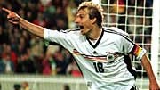 Klinsmann-Interview vom 16.7.2004: Klinsmann erzielte 47 Tore in 108 Einsätzen für die Nationalmannschaft.