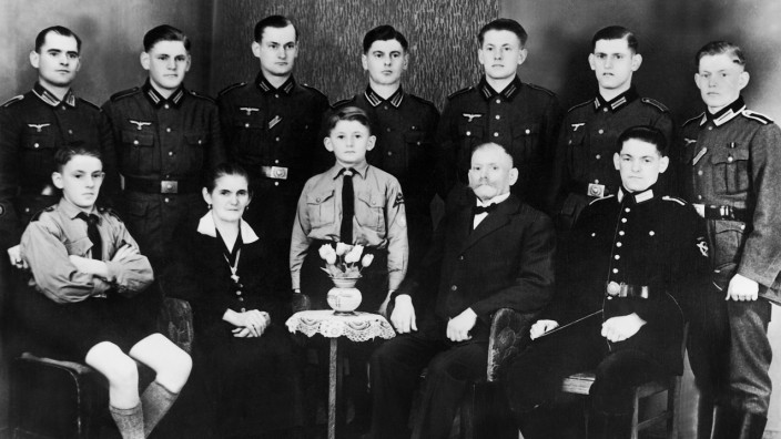 Kinderreiche Familie im Dritten Reich, 1941