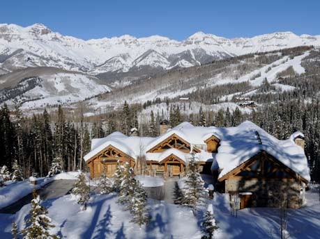 Telluride Colorado Skifahren in den USA, Herbke