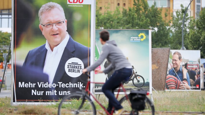 Abgeordnetenhauswahl - Wahlkampf CDU Berlin