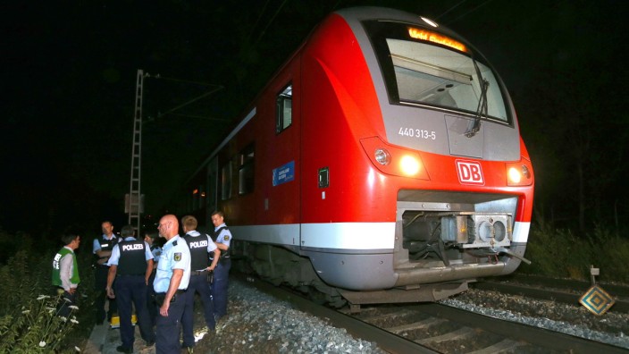 Axt-Attacke in Zug bei Würzburg