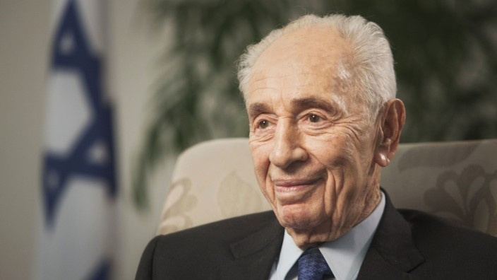 Shimon Peres Schimon Peres Israel Präsident Schlaganfall Friedensnobelpreisträger