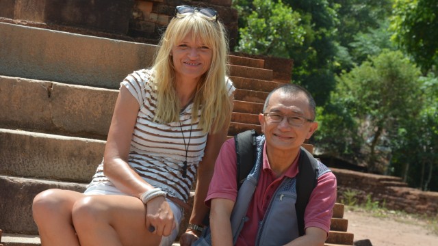Vietnam: Der Archäologe Tran Ky Phuong kennt die Tempel von My Son seit Jahrzehnten. Barbara Rüschoff-Thale hat die Freigabe der Funde von dort mit erwirkt.