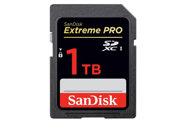 Photokina: Sandisk zeigt Speicherkarte mit einem Terabyte
