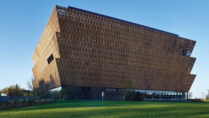 Neues Museum in Washington: Die zackige Außenform soll die traditionellen afrikanischen Kronen zitieren.