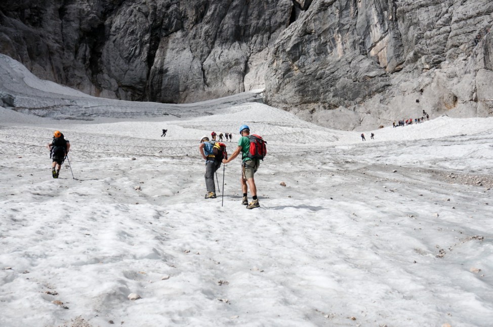 Zugspitze Bergwanderung 360 Grad virtuelle Begehung Besteigung