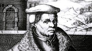 Zeitgenössisches Porträt des Thomas Müntzer (1489 - 1525)