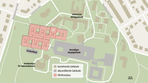 Städtisches Klinikum: Das Krankenhaus in Harlaching soll eine "Klinik im Grünen" bleiben.