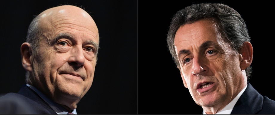 Alain Juppé und Nicolas Sarkozy