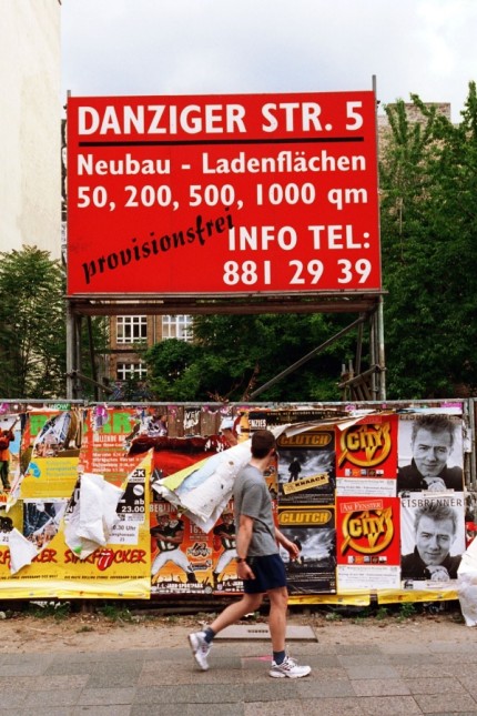 Geplantes Geschäftshaus in Berlin, 2001