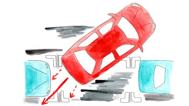 Fehler beim Autofahren: Rückwärtsgang bei rollendem Auto einlegen
