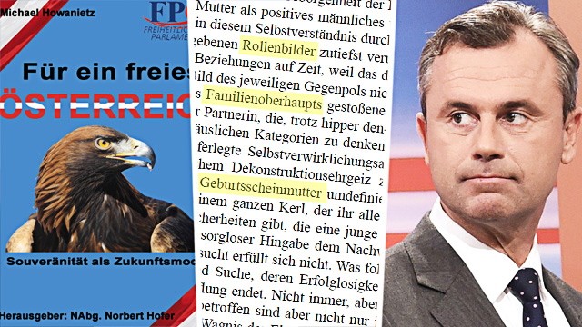Österreich vor Präsidentenwahl: FPÖ-Vizechef Norbert Hofer gab das Buch "Für ein freies Österreich" im Jahr 2013 heraus.
