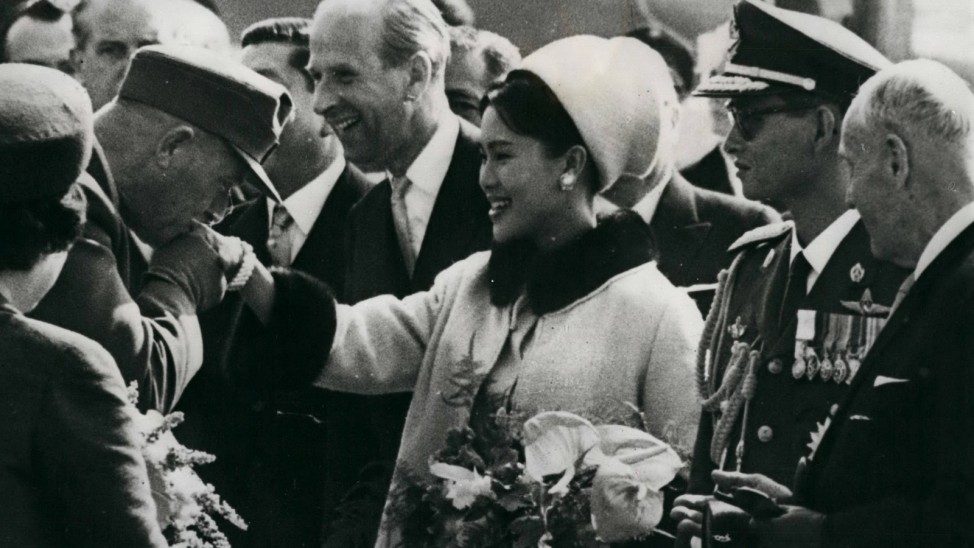 1980 Beautiful Queen Sirikit Visits Vienna On Tuesday morning the King and Queen of Thailand Kin