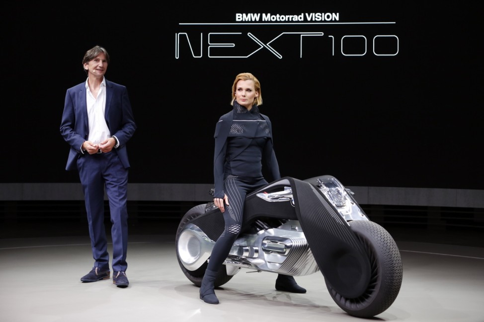 Präsentation der BMW Vision Next 100 Motorrad-Studie