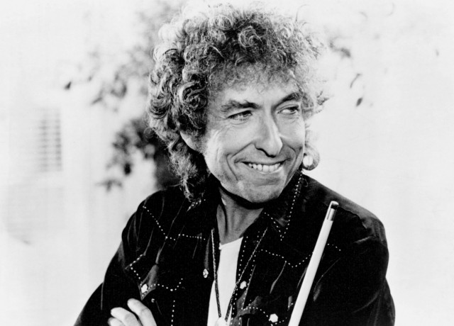1980s photo of American folk singer Bob Dylan Born Albert Zimmermann on May 24th 1941 Aufnahmed