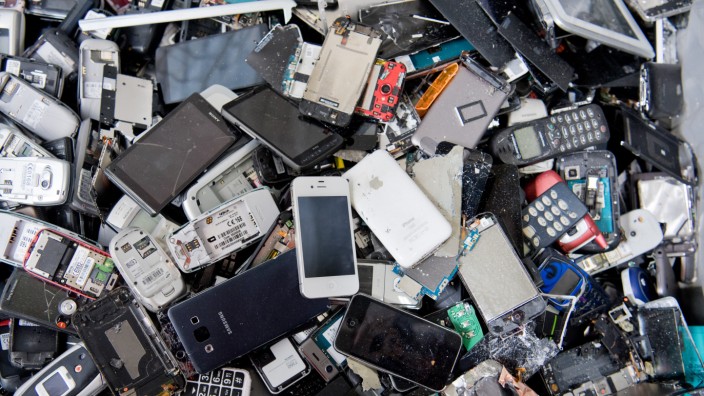 Samsung Galaxy Note 7: Von den rund 50 Elementen eines Smartphones können nur wenige recycled werden