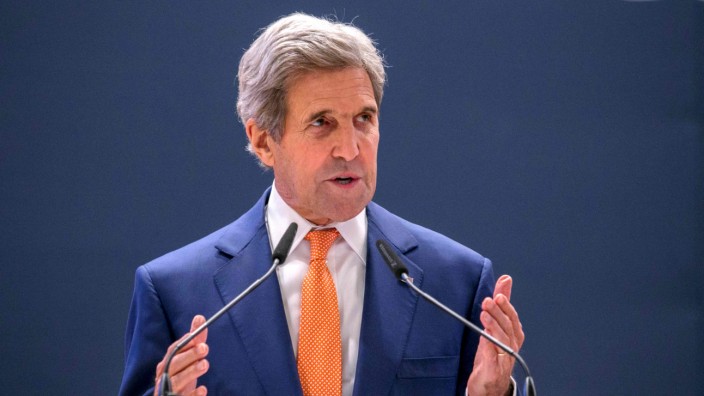 Klimaschutz: Der US-Außenminister John Kerry hatte das Abkommen mit angestoßen.