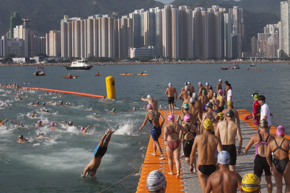 One person drowns in Hong Kong's annual harbour swimming race