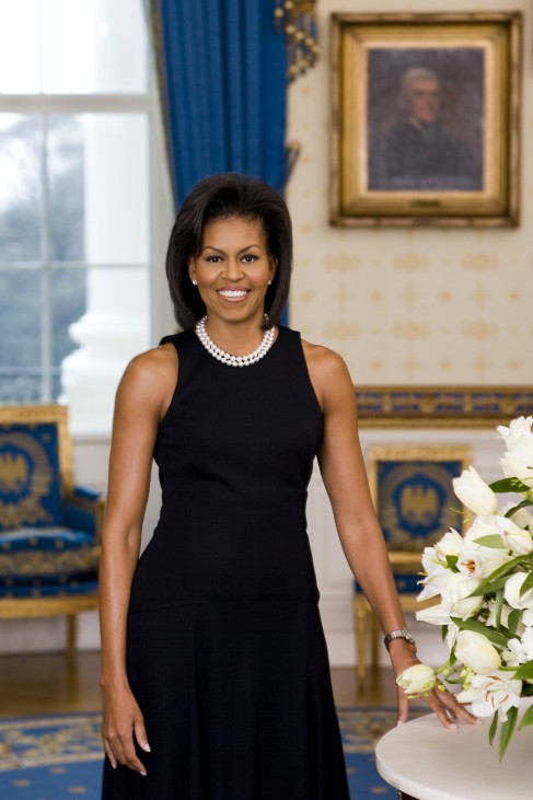 OFFICIAL PORTRAIT FIRST LADY MICHELLE OBAMA