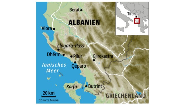 Balkan-Reisen: SZ-Karte