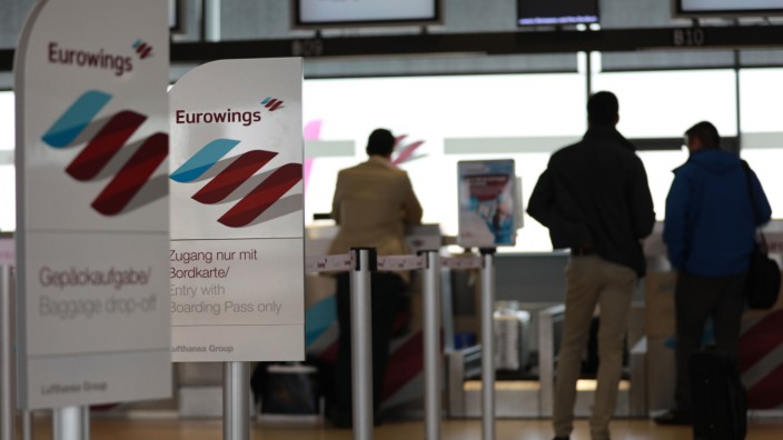 Angekündigte Streiks bei Eurowings