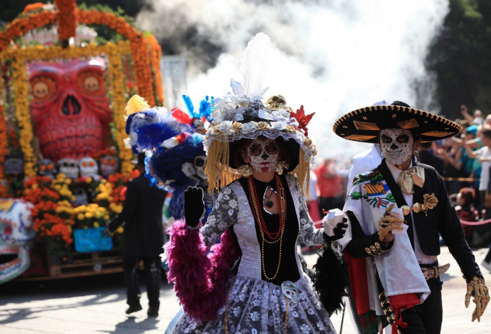 Day of the Dead parade in Mexico