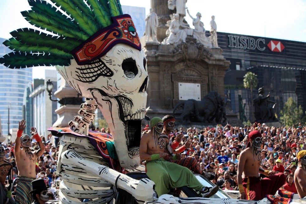 Day of the Dead parade in Mexico