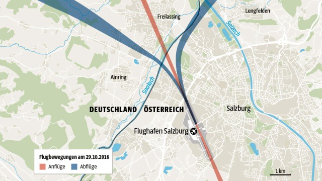 ipad Karte Bayern Freilassing Flugschneisen