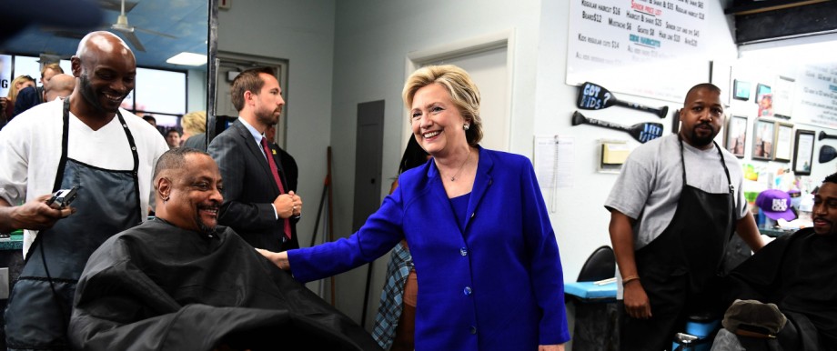 Democratic Presidential Nominee Hillary Clinton Campaigns