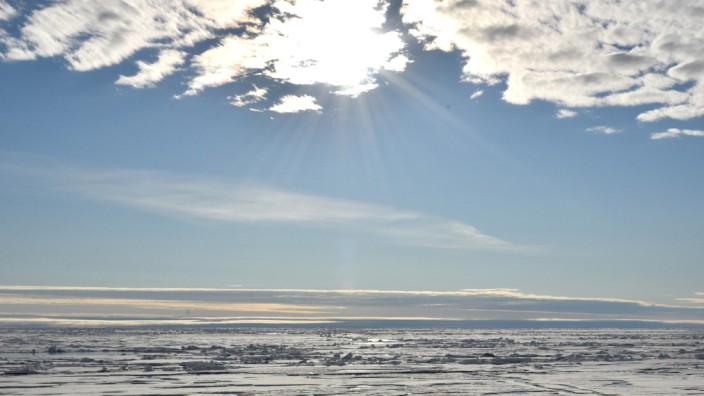 Eismessungen am Nordpol