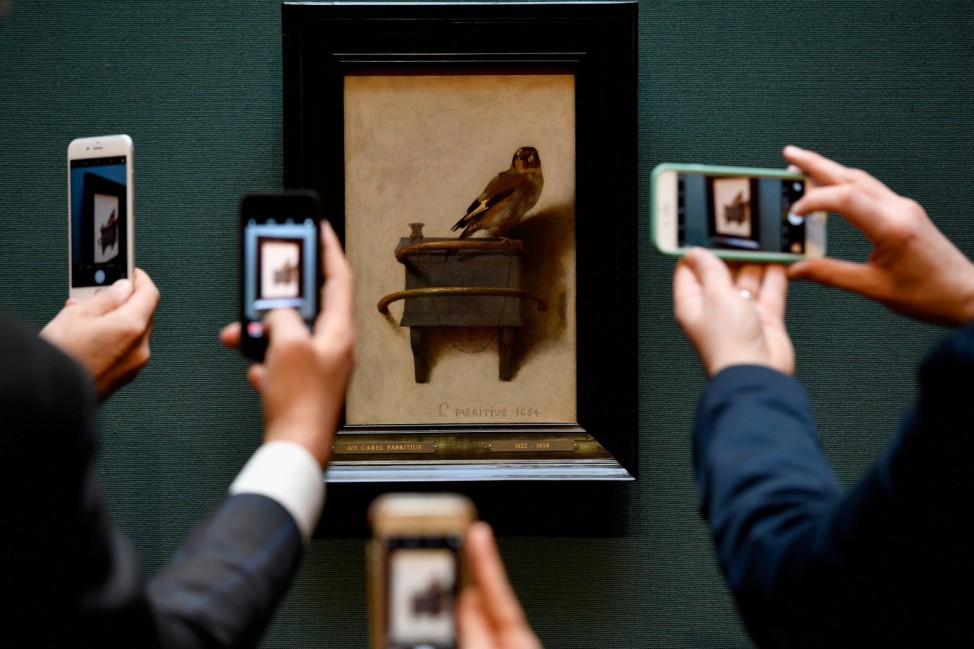 Goldfinch Masterpiece Goes On Display In Scotland