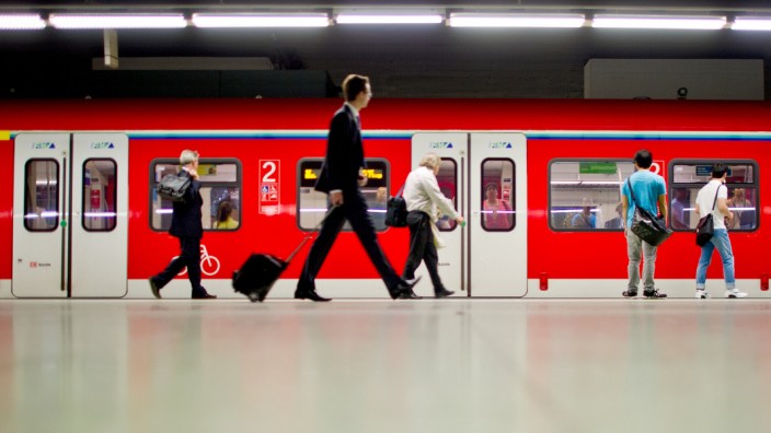 Bahnhof Frankfurt - Bahnsteig