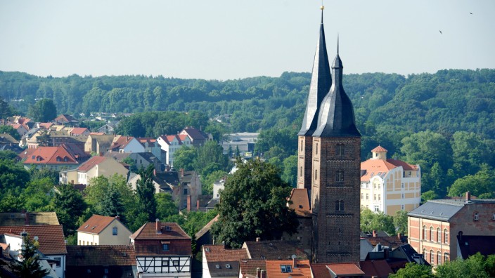 'Rote Spitzen' nach 40 Jahren teilweise begehbar; Altenburg