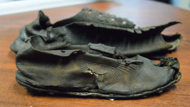Römischer Schuh aus Vindolanda