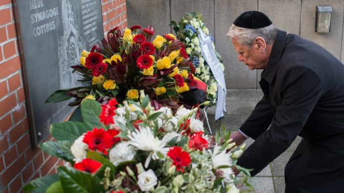 Bundespräsident gedenkt Pogrom-Opfer