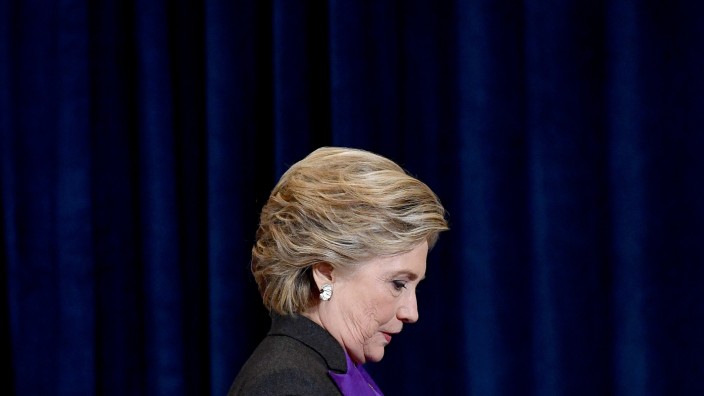 Hillary Clinton Makes A Statement After Loss In Election