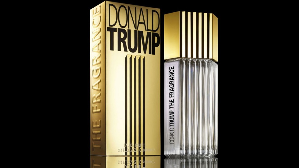 Donald Trump Promotes The Fragrance