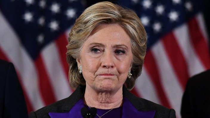 Hillary Clinton Makes A Statement After Loss In Election
